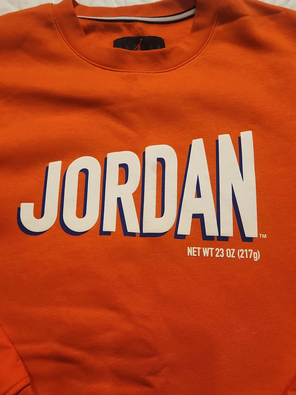 Jordan Men's Crewneck Sweatshirt - Orange